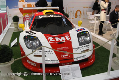 1997 McLaren F1 GTR Longtail - Exhibit Chantilly Concours d'Elegance 